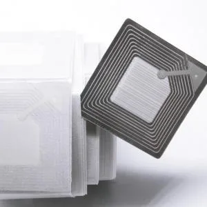 50*50mm 8.2MHz RF Label Anti Theft Sticker Antirrobo Commodity Sensor Retail Security Soft Sticker