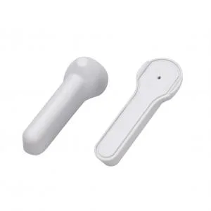 Anti shoplifting system eas nail plastic tag pin am clothing alarm tag for shoes store